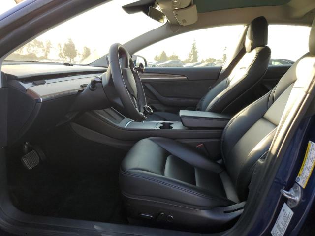 5YJ3E1EA6NF115510 - 2022 TESLA MODEL 3 BLUE photo 7