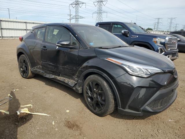JTNKHMBX0M1107712 - 2021 TOYOTA C-HR XLE BLACK photo 4