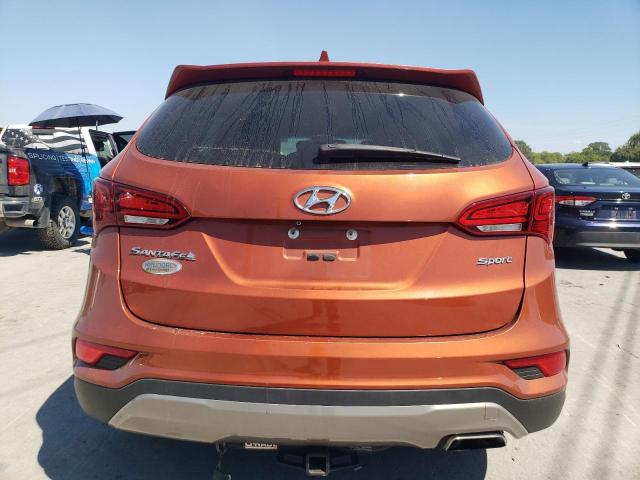 5XYZT3LB9HG419628 - 2017 HYUNDAI SANTA FE SPORT ნარინჯისფერი ფოტო 6