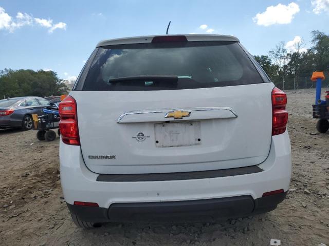 2GNALBEK6H1528375 - 2017 CHEVROLET EQUINOX LS Ақ фото 6