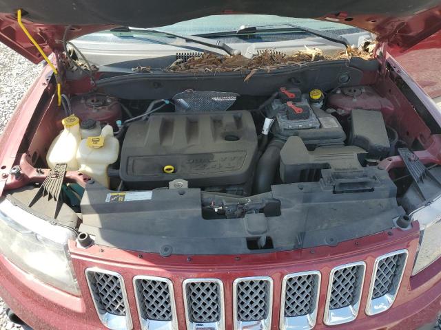 1C4NJCEB2GD664463 - 2016 JEEP COMPASS LATITUDE კარმინი ფოტო 12