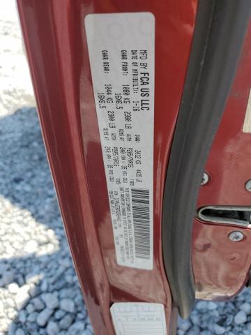 1C4NJCEB2GD664463 - 2016 JEEP COMPASS LATITUDE კარმინი ფოტო 13