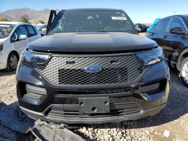 1FM5K8AB0NGB76877 - 2022 FORD EXPLORER POLICE INTERCEPTOR BLACK photo 5
