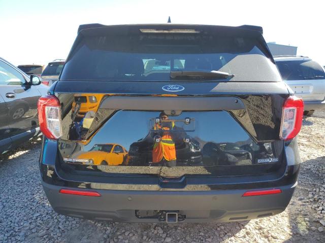 1FM5K8AB0NGB76877 - 2022 FORD EXPLORER POLICE INTERCEPTOR BLACK photo 6