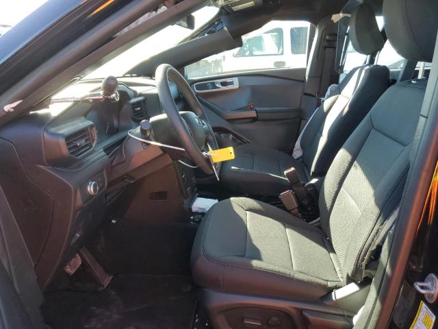 1FM5K8AB0NGB76877 - 2022 FORD EXPLORER POLICE INTERCEPTOR BLACK photo 7