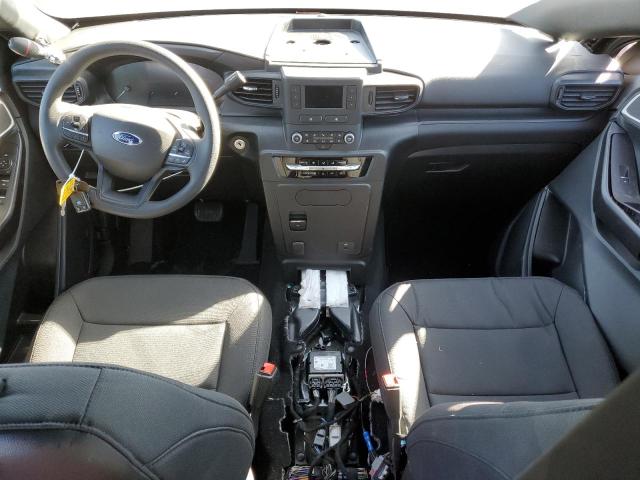 1FM5K8AB0NGB76877 - 2022 FORD EXPLORER POLICE INTERCEPTOR BLACK photo 8