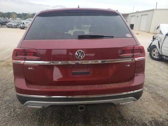 1V2ER2CA2JC512367 - 2018 VOLKSWAGEN ATLAS SEL MAROON photo 6