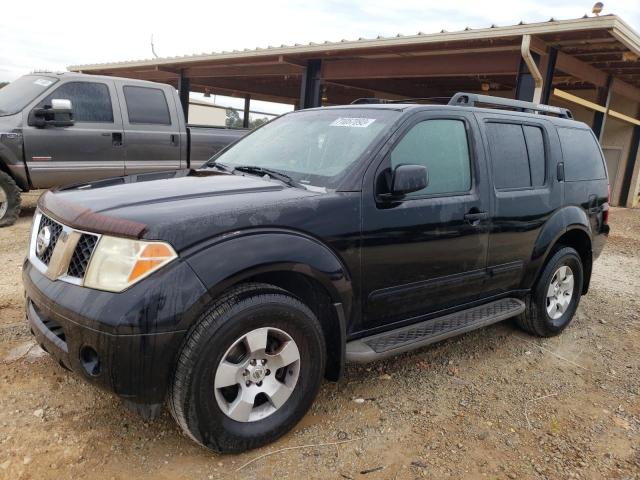 5N1AR18W76C629654 - 2006 NISSAN PATHFINDER LE BLACK photo 1