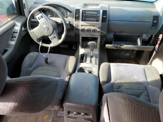 5N1AR18W76C629654 - 2006 NISSAN PATHFINDER LE BLACK photo 8