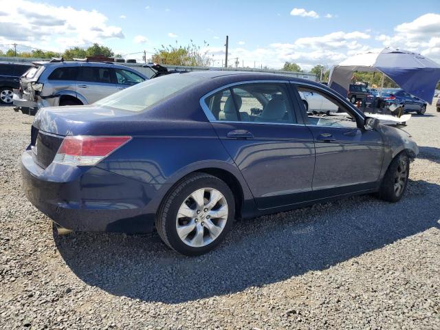 1HGCP26899A201017 - 2009 HONDA ACCORD EXL BLUE photo 3