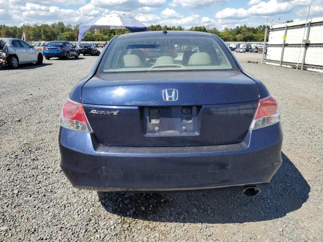1HGCP26899A201017 - 2009 HONDA ACCORD EXL BLUE photo 6