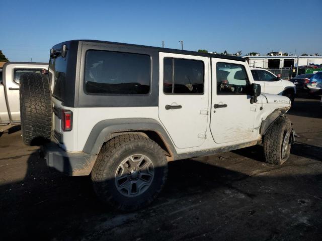 1C4BJWFG9EL314927 - 2014 JEEP WRANGLER RUBICON WHITE photo 3