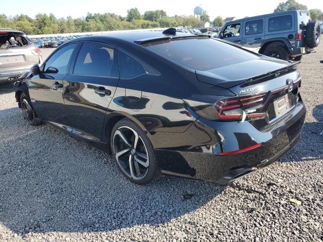 1HGCV1F36KA079727 - 2019 HONDA ACCORD SPORT შავი ფოტო 2