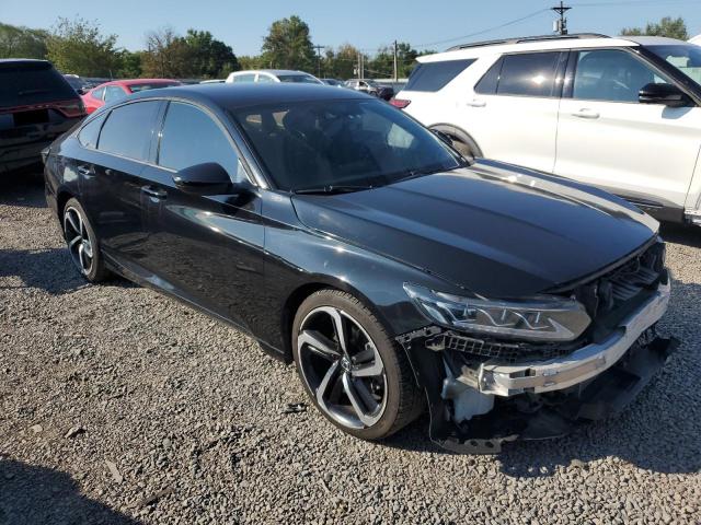 1HGCV1F36KA079727 - 2019 HONDA ACCORD SPORT შავი ფოტო 4