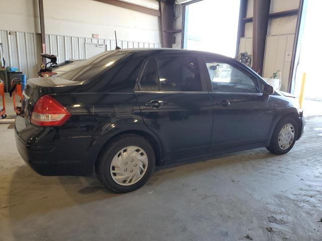 3N1BC11E68L363002 - 2008 NISSAN VERSA S BLACK photo 3