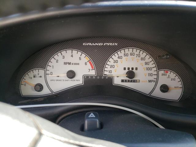 1G2WR52183F154769 - 2003 PONTIAC GRAND PRIX GTP Beyaz fotoğraf 9