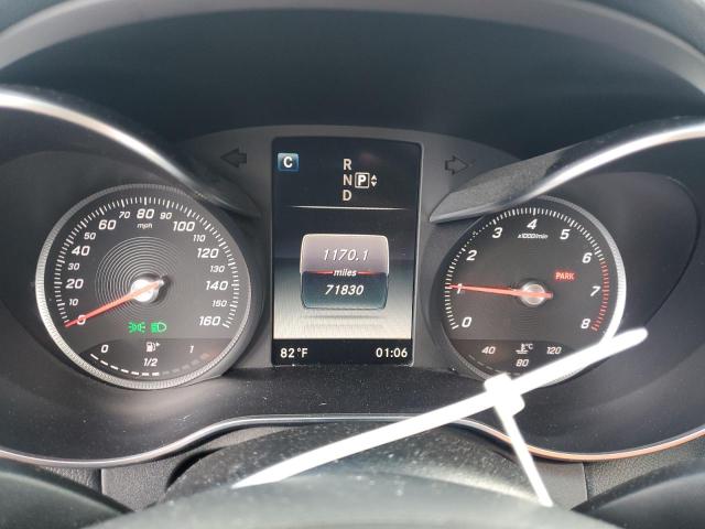 55SWF4KB9FU061905 - 2015 MERCEDES-BENZ C 300 4MATIC SILVER photo 9