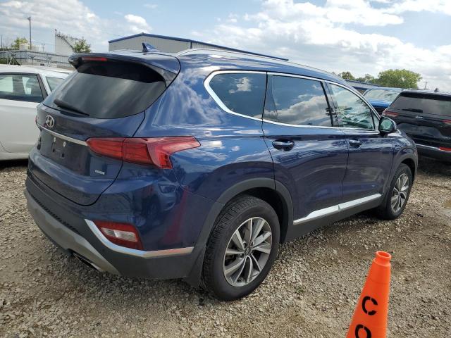 5NMS3CAD5LH259235 - 2020 HYUNDAI SANTA FE SEL Niebieski zdjęcie 3