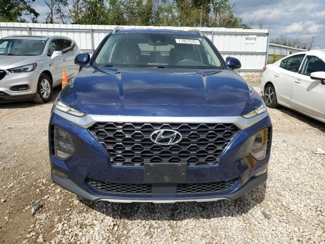 5NMS3CAD5LH259235 - 2020 HYUNDAI SANTA FE SEL Niebieski zdjęcie 5