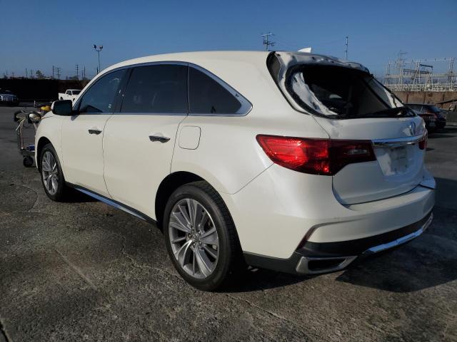 5J8YD3H51JL005573 - 2018 ACURA MDX TECHNOLOGY Blanco foto 2