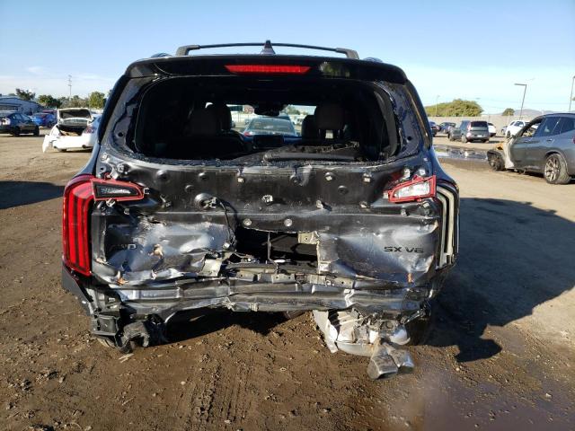 5XYP5DHC0MG174303 - 2021 KIA TELLURIDE SX GRAY photo 6