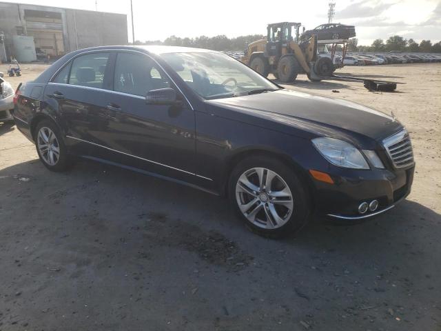 WDDHF8HB9AA167142 - 2010 MERCEDES-BENZ E 350 4MATIC BLUE photo 4