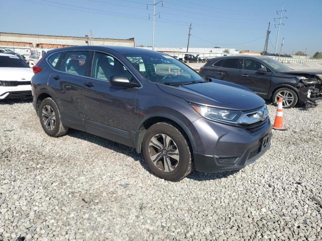 2HKRW6H36HH220104 - 2017 HONDA CR-V LX GRAY photo 4