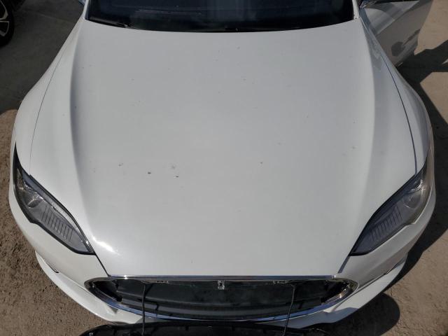 5YJSA1H21FF086091 - 2015 TESLA MODEL S 85D WHITE photo 11