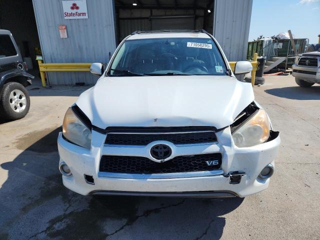 2T3YK4DV5BW011648 - 2011 TOYOTA RAV4 LIMITED WHITE photo 5
