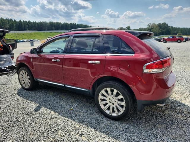 2LMDJ6JK5EBL12323 - 2014 LINCOLN MKX RED photo 2