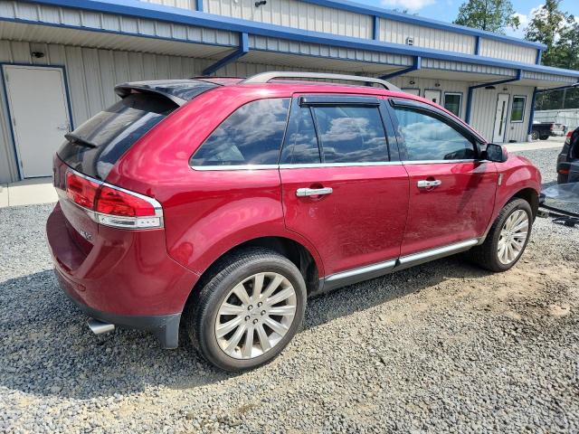 2LMDJ6JK5EBL12323 - 2014 LINCOLN MKX RED photo 3