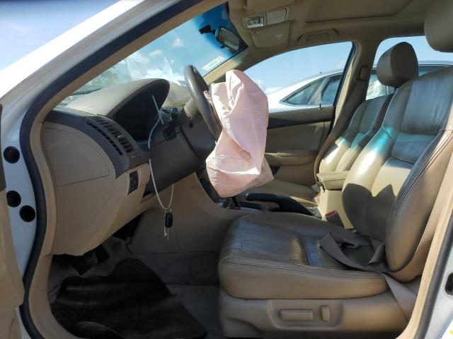 1HGCM66574A014633 - 2004 HONDA ACCORD EX Blanco foto 7