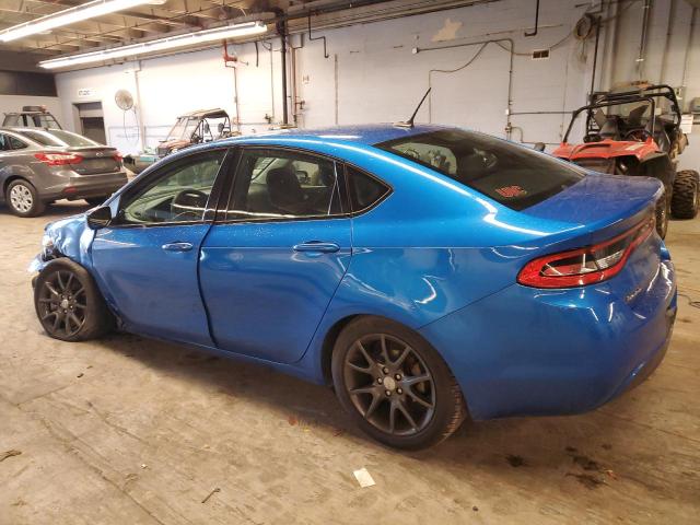 1C3CDFAA4GD728763 - 2016 DODGE DART SE BLUE photo 2