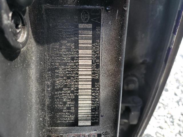 2T1BR32E35C457875 - 2005 TOYOTA COROLLA CE Qara foto 12