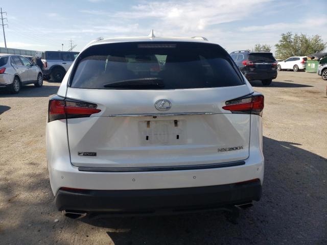 JTJBARBZ1F2003229 - 2015 LEXUS NX 200T WHITE photo 6