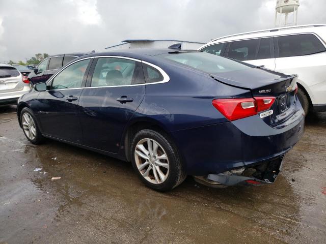 1G1ZE5ST7GF346821 - 2016 CHEVROLET MALIBU LT BLUE photo 2