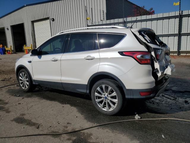 1FMCU9J93JUA22745 - 2018 FORD ESCAPE TITANIUM WHITE photo 2