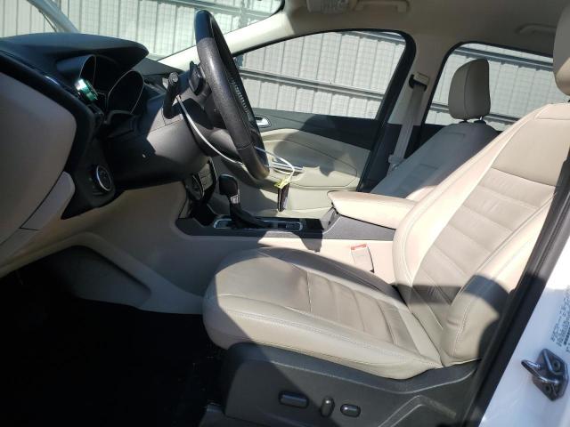 1FMCU9J93JUA22745 - 2018 FORD ESCAPE TITANIUM WHITE photo 7