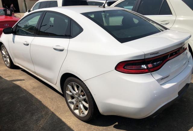 1C3CDFBH2DD154719 - 2013 DODGE DART SXT WHITE photo 3