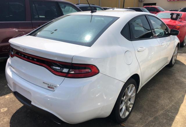 1C3CDFBH2DD154719 - 2013 DODGE DART SXT WHITE photo 4