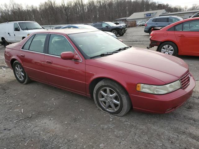 1G6KS54Y83U128423 - 2003 CADILLAC SEVILLE SLS RED photo 4