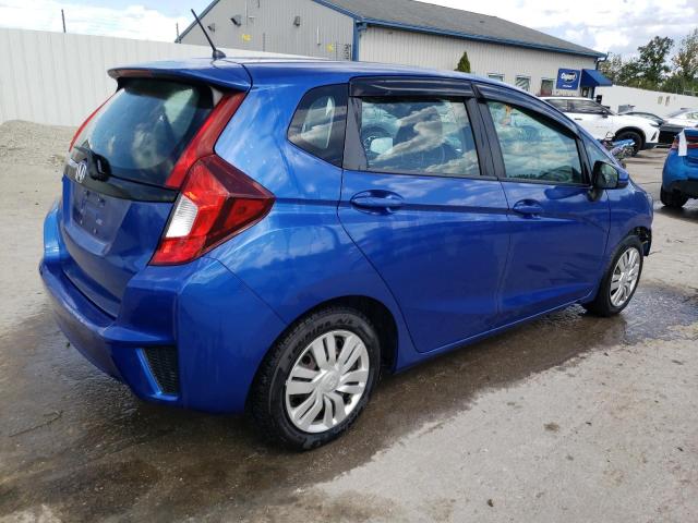 3HGGK5H57FM752405 - 2015 HONDA FIT LX ლურჯი ფოტო 3