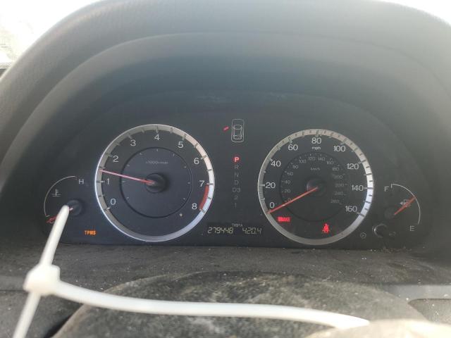 1HGCP26869A086859 - 2009 HONDA ACCORD EXL ვერცხლისფერი ფოტო 9