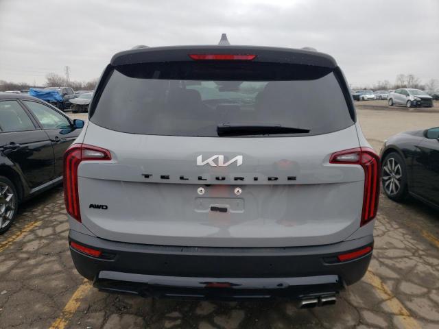 5XYP3DHC1NG313412 - 2022 KIA TELLURIDE SILVER photo 6