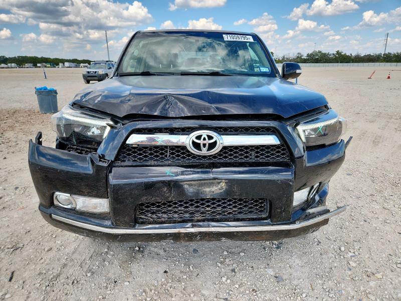 JTEBU5JR4D5150186 - 2013 TOYOTA 4RUNNER SR5 შავი ფოტო 5
