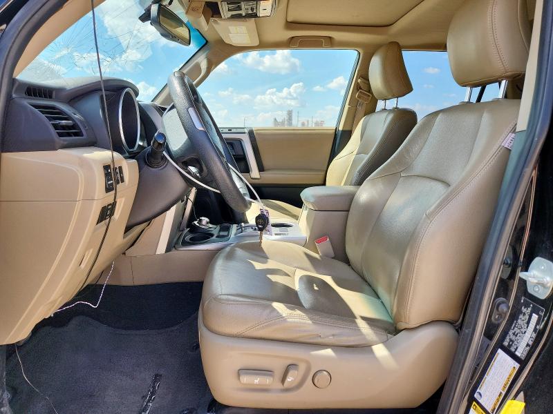 JTEBU5JR4D5150186 - 2013 TOYOTA 4RUNNER SR5 შავი ფოტო 7