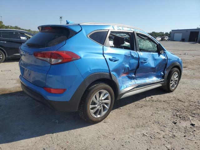 KM8J33A49JU602254 - 2018 HYUNDAI TUCSON SEL BLUE photo 3