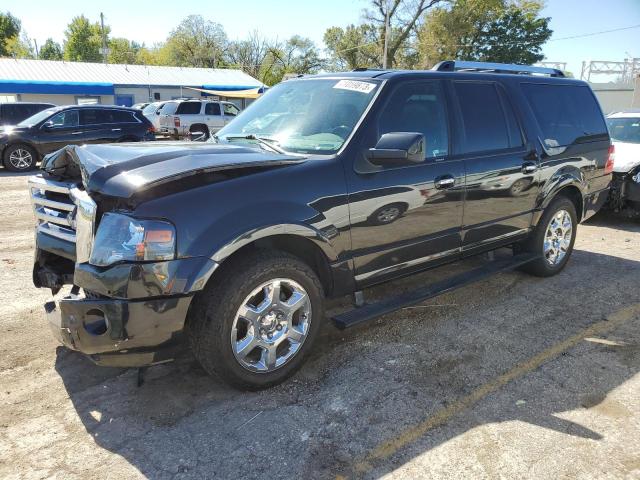 1FMJK2A52DEF21844 - 2013 FORD EXPEDITION EL LIMITED BLACK photo 1