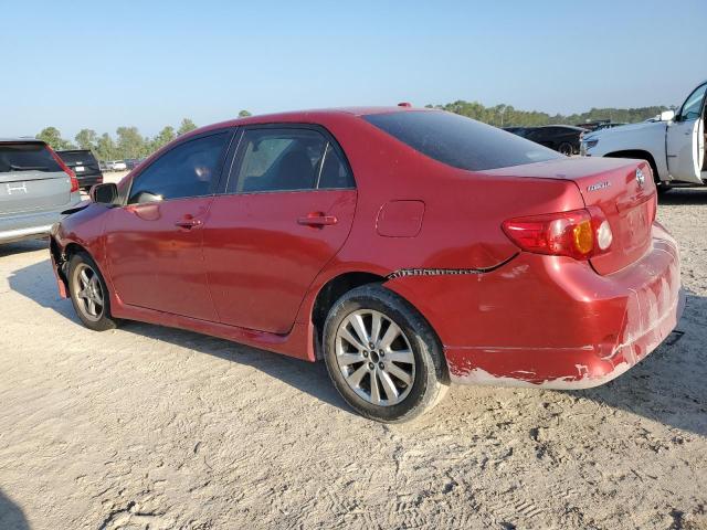 1NXBU40E49Z002626 - 2009 TOYOTA COROLLA BASE RED photo 2