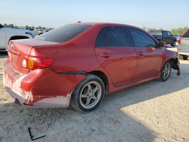 1NXBU40E49Z002626 - 2009 TOYOTA COROLLA BASE RED photo 3